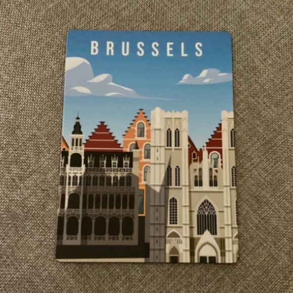 Brussels Belgium Souvenir Magnet - Picture 3 of 4
